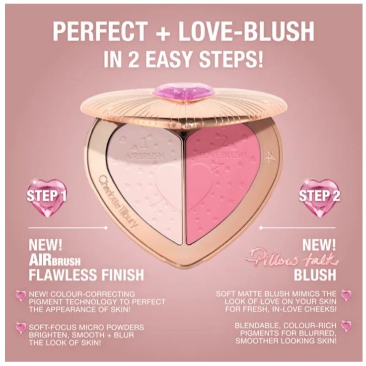 Charlotte Tilbury FLAWLESS PINK Beauty Soulmates Brighten & Blush Powder Palette - Image 4